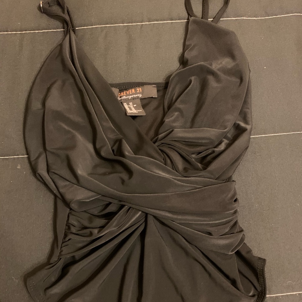 Forever 21 v neck bodysuit